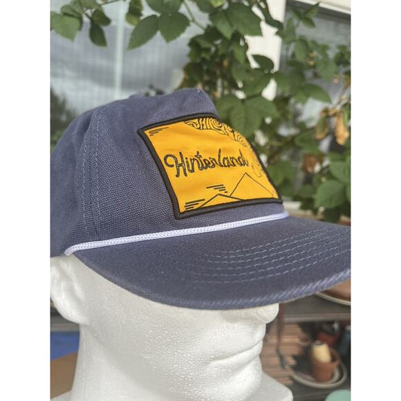 Staunch Traditional Outfitters Hinterland Patch Hat Blue Roped Snapback GUC - Picture 7 of 9